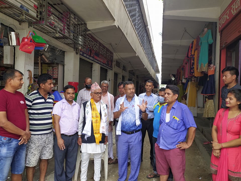 खड्काले नलिने भए २८ वटा सटरको एक महिनाको भाडा