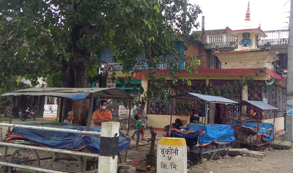 कोरोना कहर : श्रीकृष्ण जन्माष्टमीका दिन सर्लाहीका कृष्ण मन्दिर सुनसान