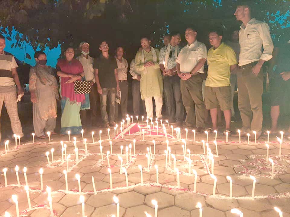 संविधान दिवसमा कतै विरोध त कतै दिप प्रज्वलन