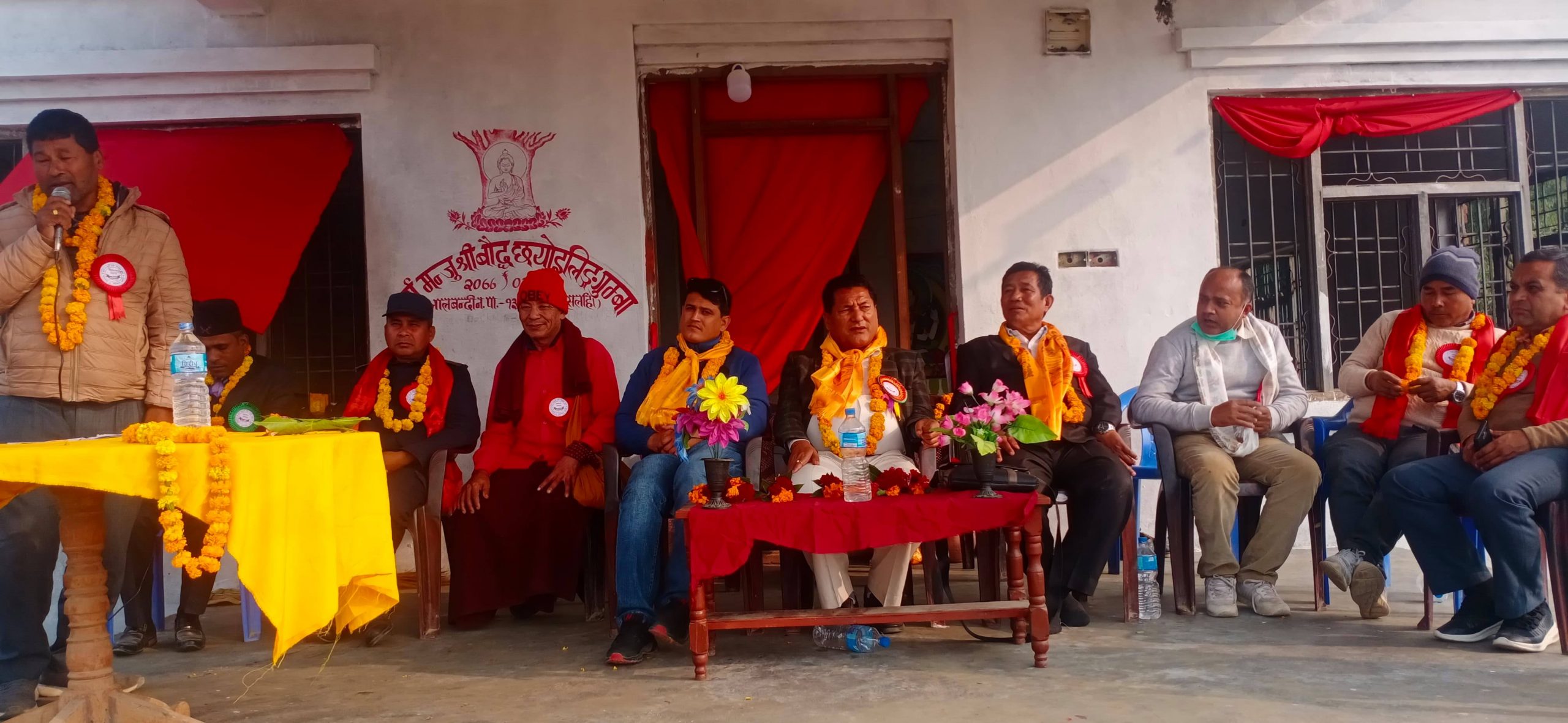 पत्थरकोटमा वौद्ध गुम्बाको उदघाटन