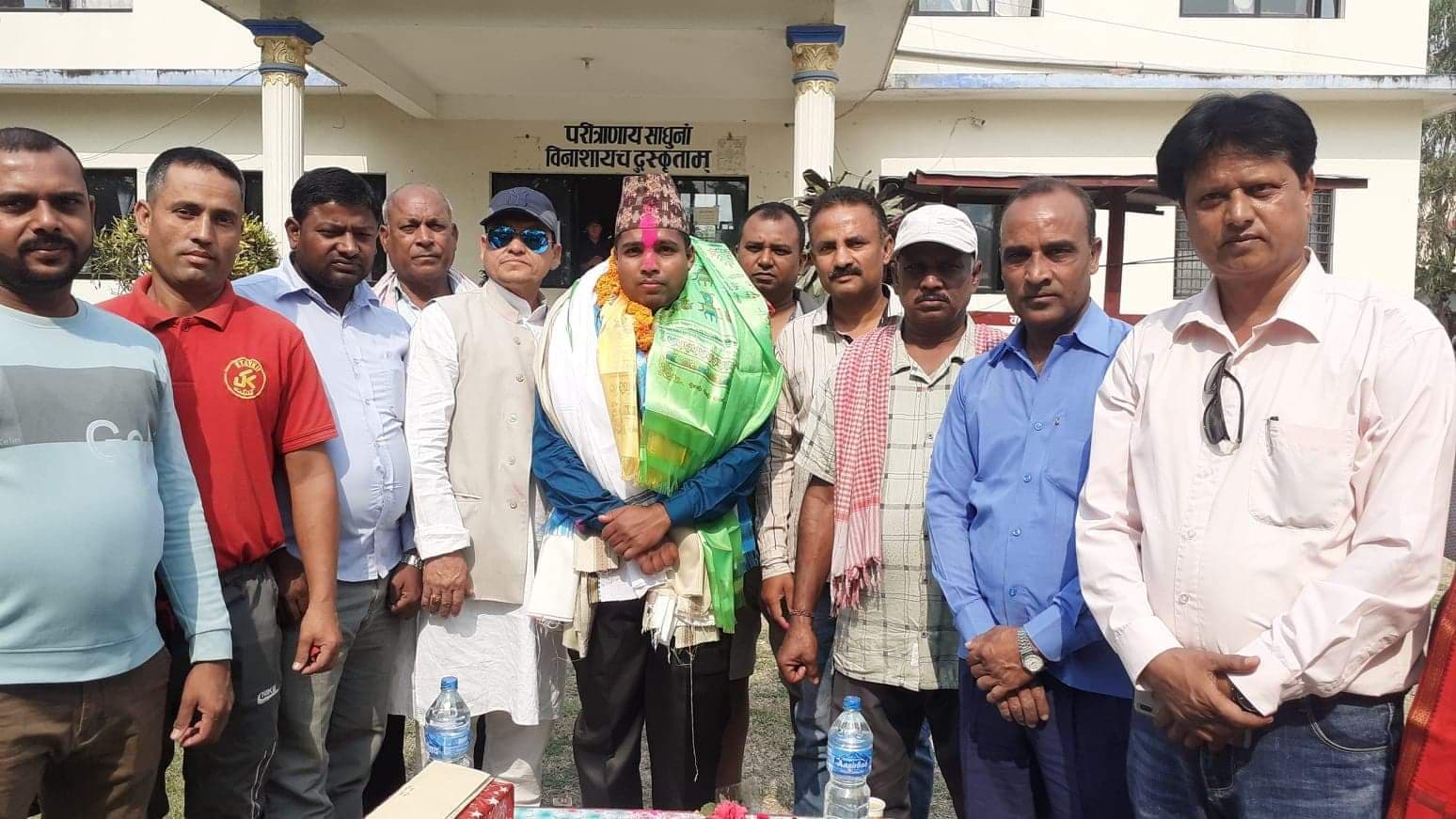 हरिपुरबाट बिदा भए प्रहरी निरीक्षक साह
