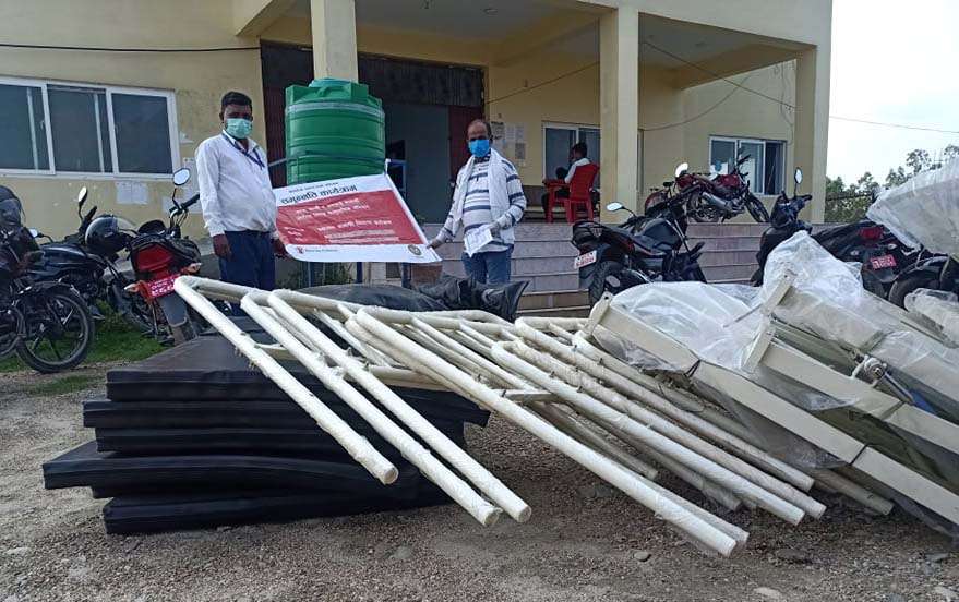 हरिपुर र ईश्वरपुर नपालाई सेभ द चिल्ड्रेनको सहयोग
