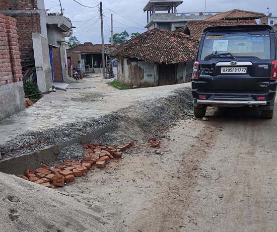 उज्यालो अभियान समाचार प्रभाव : बलराको डुमरियामा बनाइएको नाला भत्काईयो