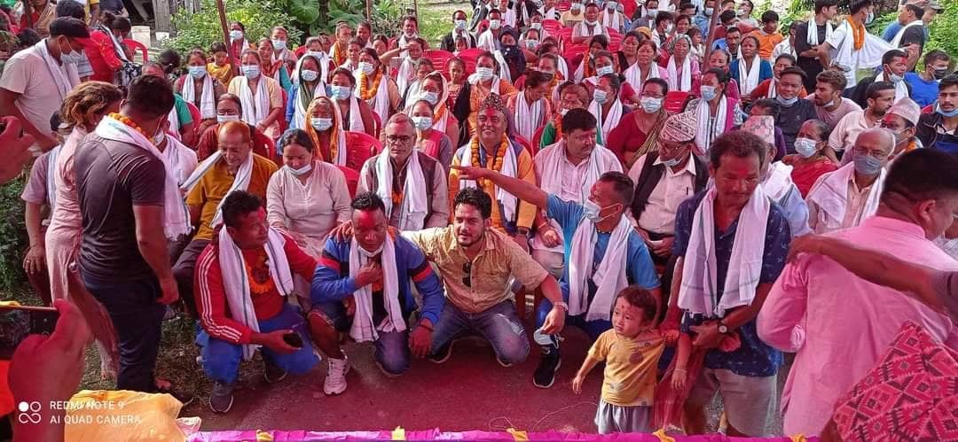 हरिवनमा १८० जना नेपाली कांग्रेसमा प्रवेश