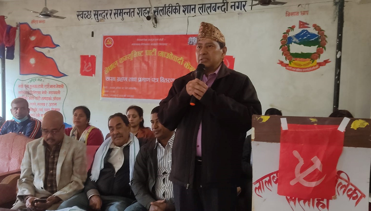 राजनीतिक परिवर्तनलाई उल्ट्याउने षडयन्त्र भइरहेको छ : नेता श्रेष्ठ
