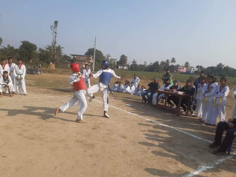 नवलपुरमा तेक्वान्दो खेलाडी छनौट