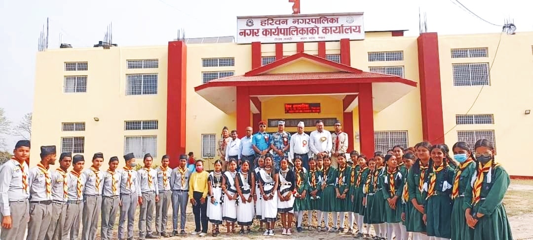 हरिवनलाई क्षयरोगमुक्त बनाउन प्रभातफेरि र अन्तर्क्रिया