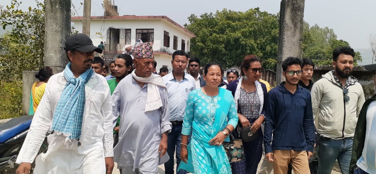 स्व.कुमार पौडेलकी श्रीमतीद्वारा बागमती नगरपालिकाको मेयरमा उम्मेदवारी