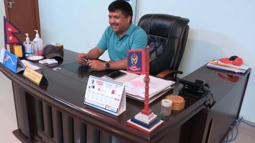 सर्लाही प्रहरीका नयाँ एसपी आए
