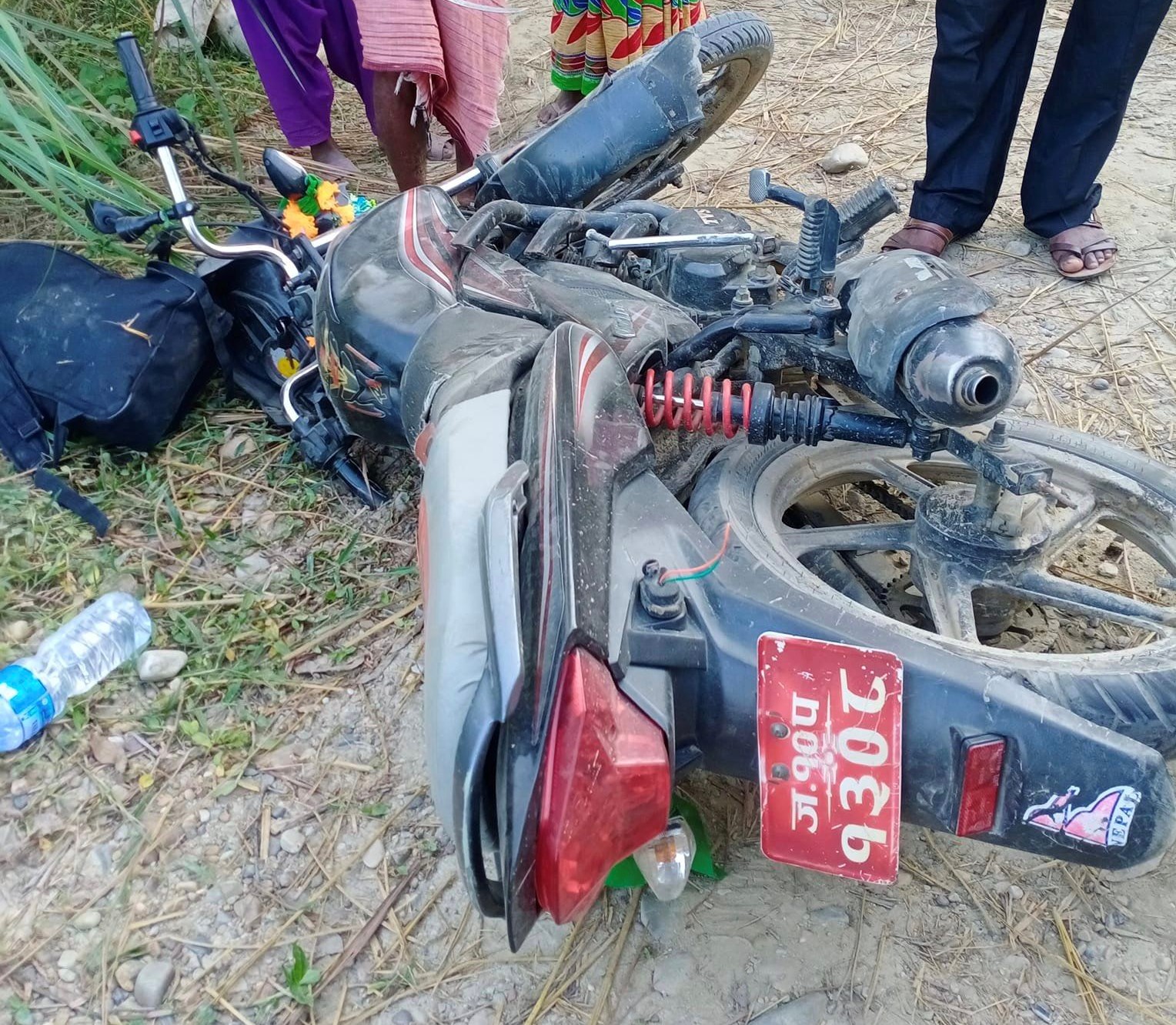 दुर्घटना गराएर फरार उम्मेदवार प्रचारप्रसारमा हिँडेकाे स्कारपियो पक्राउ