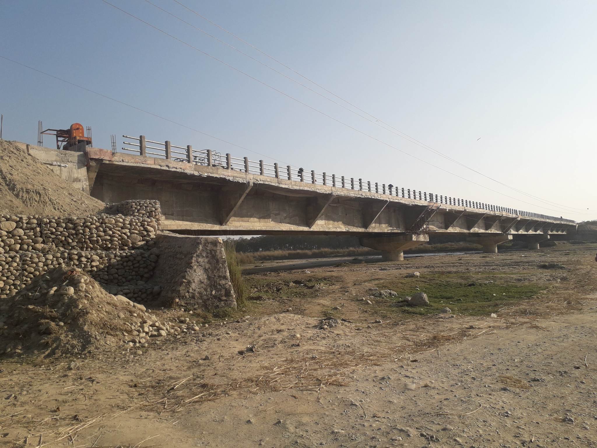 फूलजोर पुलको निर्माण अन्तिम चरणमा