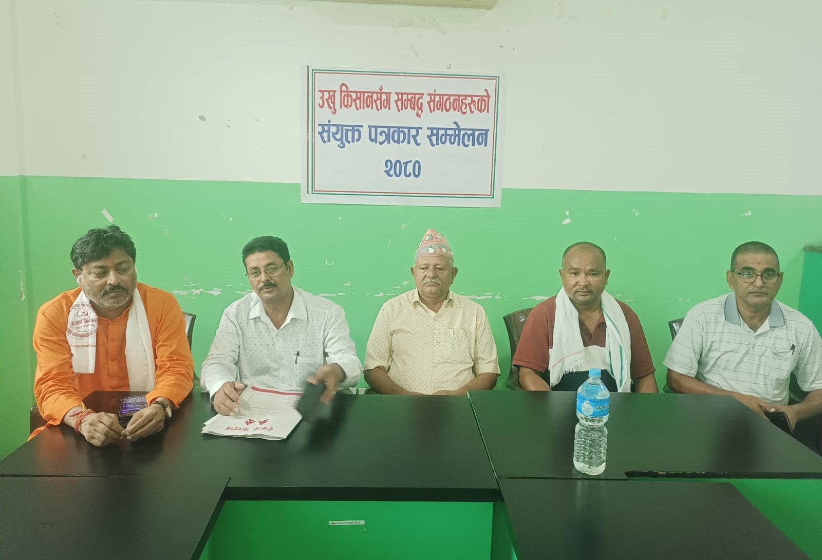 उखुको मुल्य प्रतिक्विन्टल एक हजार पच्चिस रुपियाँ कायम गर्न माग
