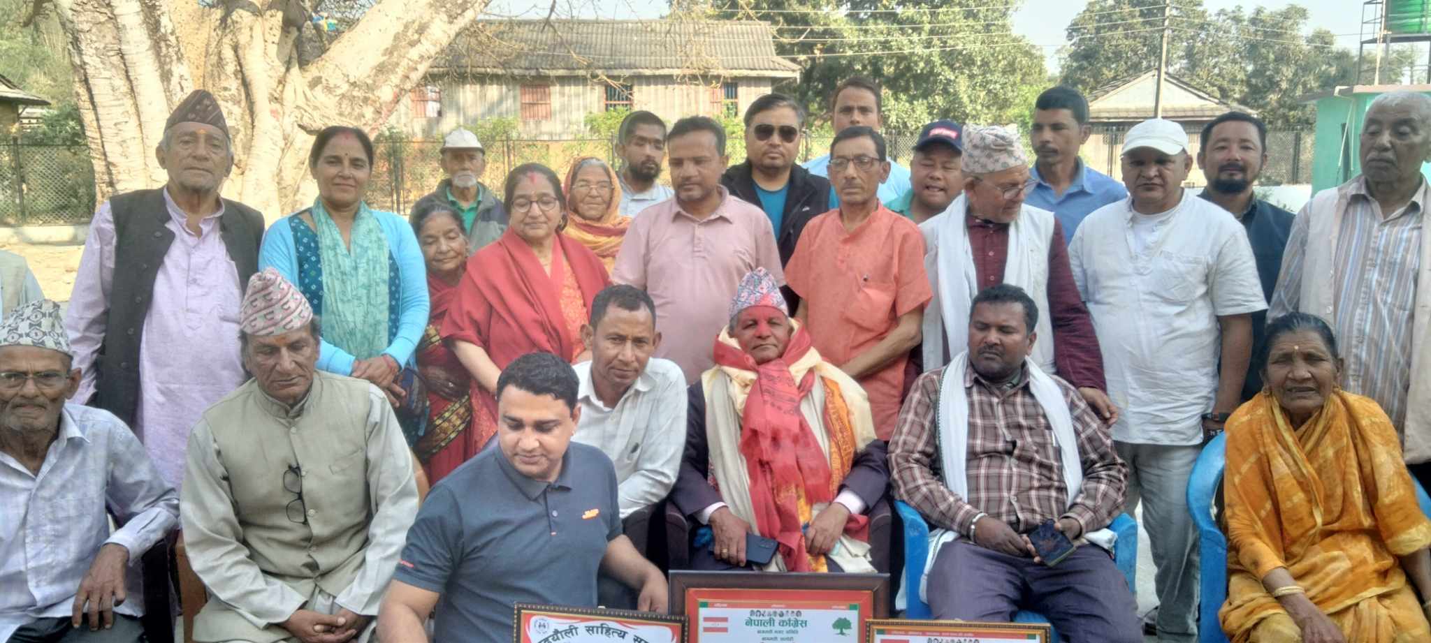 मेची महाकाली पदयात्रा गर्ने शर्मा सम्मानित