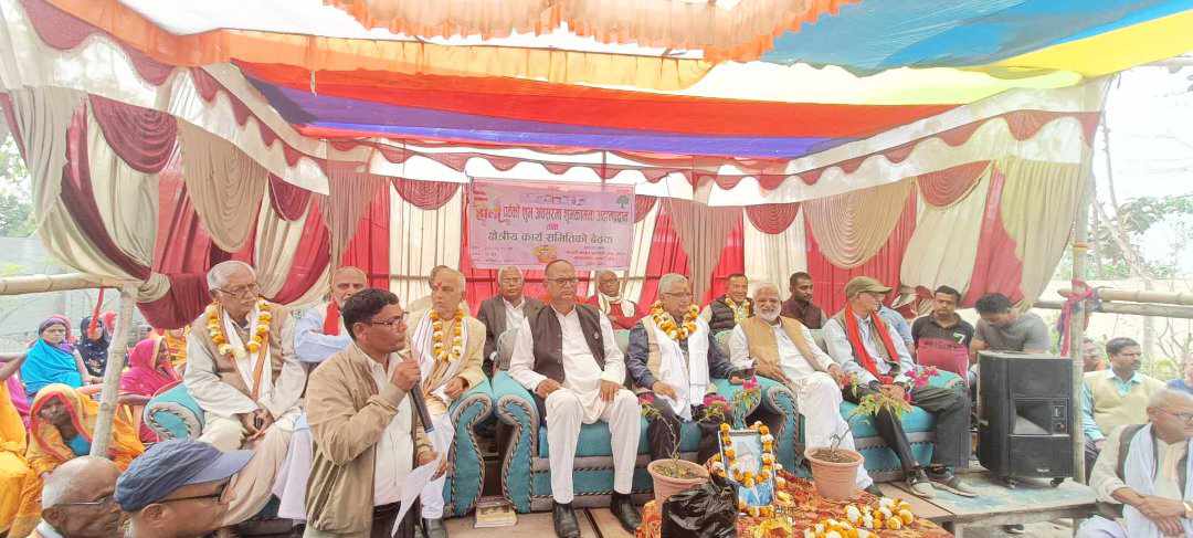 कौडेनामा कांग्रेसको होली शुभकामना आदान-प्रदान