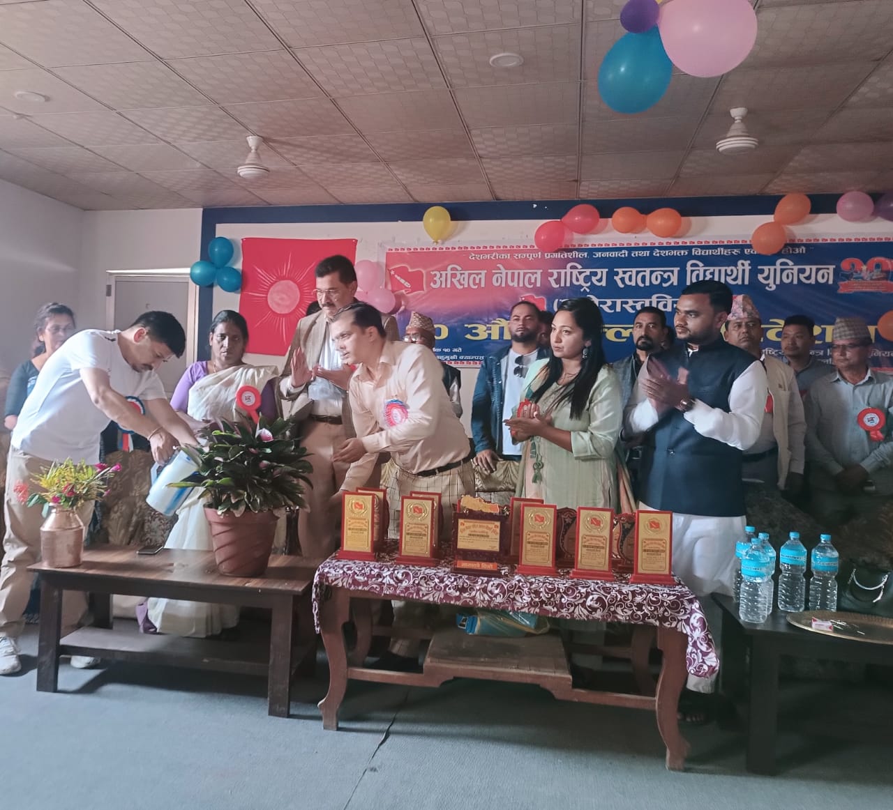 अनेरास्ववियु सर्लाहीको नयाँ नेतृत्व घोषणा, अध्यक्षमा दाहाल