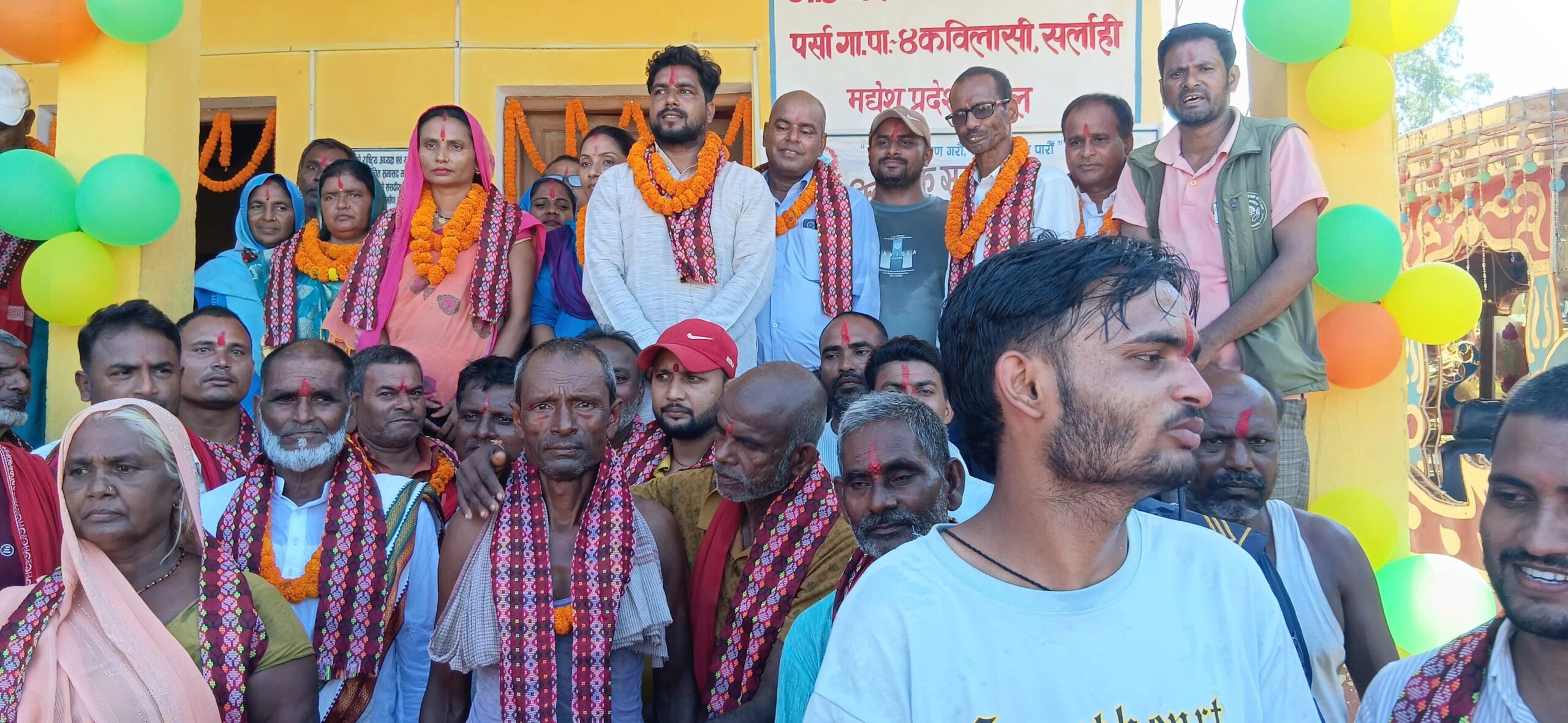 पर्सा गाउँपालिका ४ कविलासीका १०० घरधुरीमा खानेपानी सुविधा पुर्याइयो