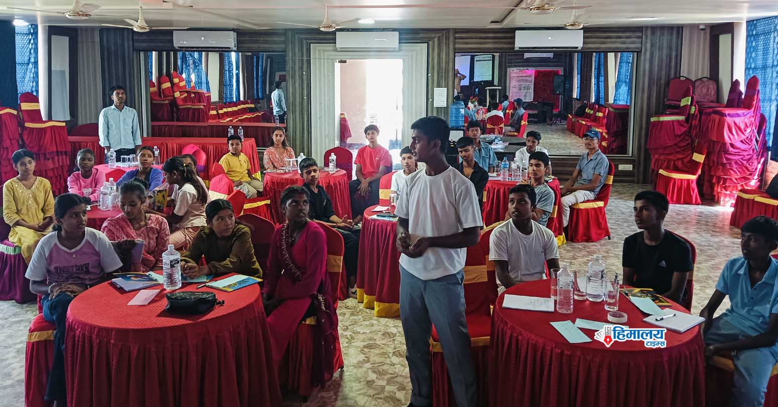 बालबालिकालाई अभिमुखीकरण प्रदान