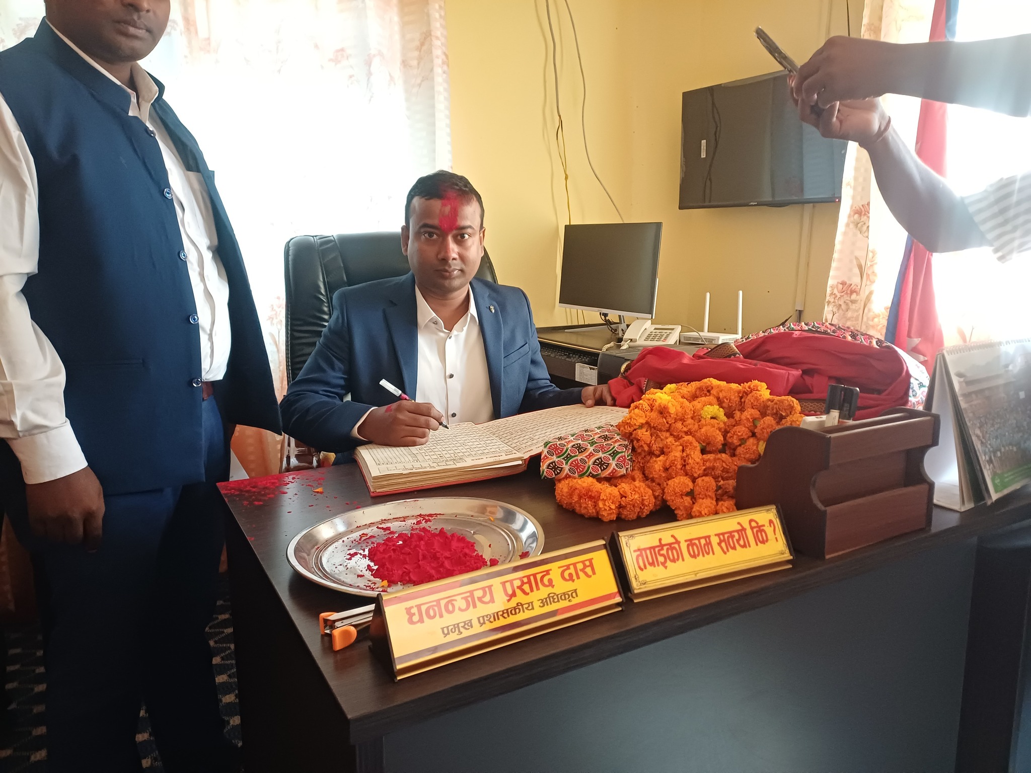 ब्रह्मपुरीमा शाखा अधिकृत दास प्रमुख प्रशासकीय अधिकृत