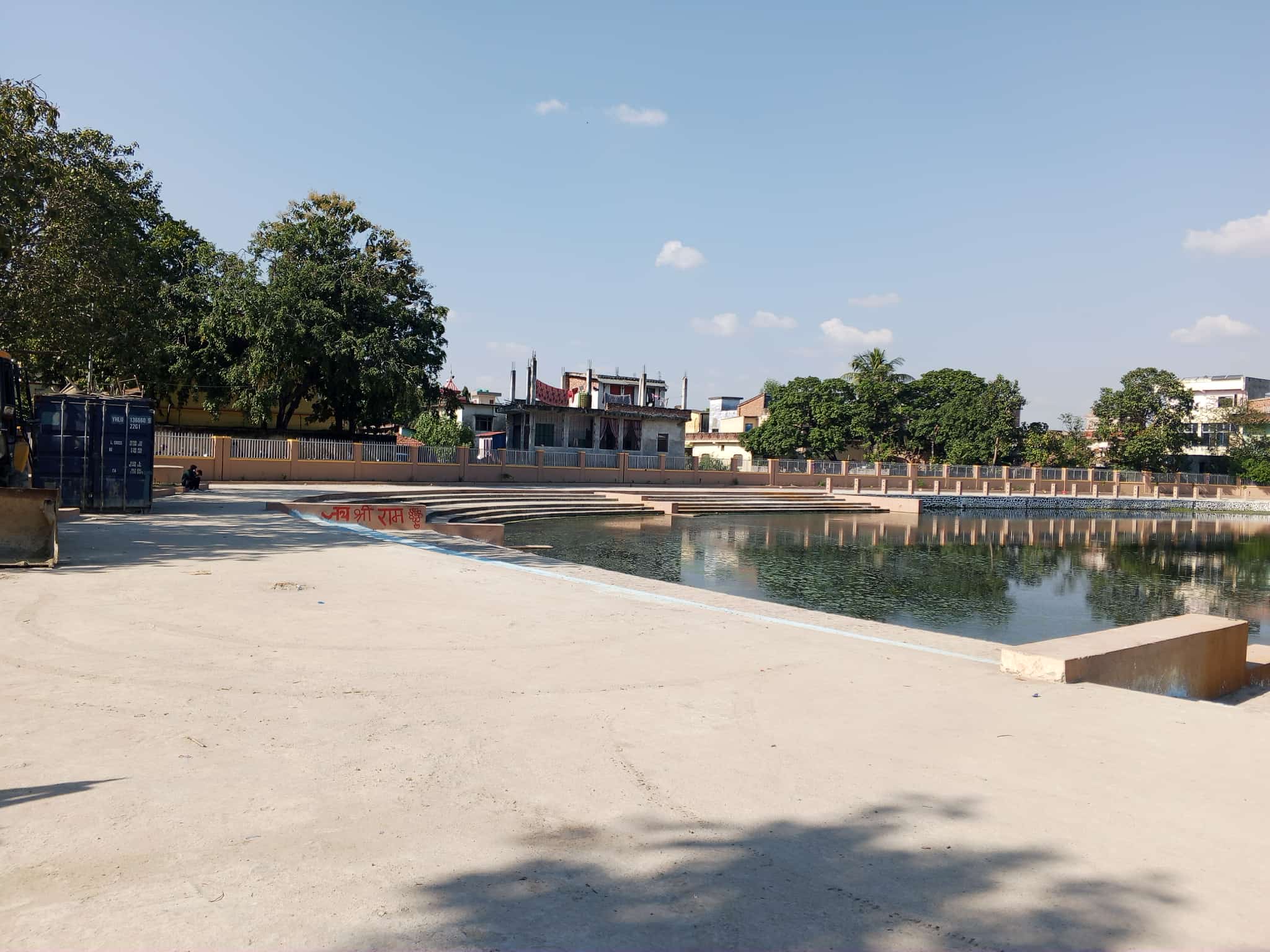 शौच गर्ने ठाउँ रहेको माल पोखरीको मुहार फेरियो
