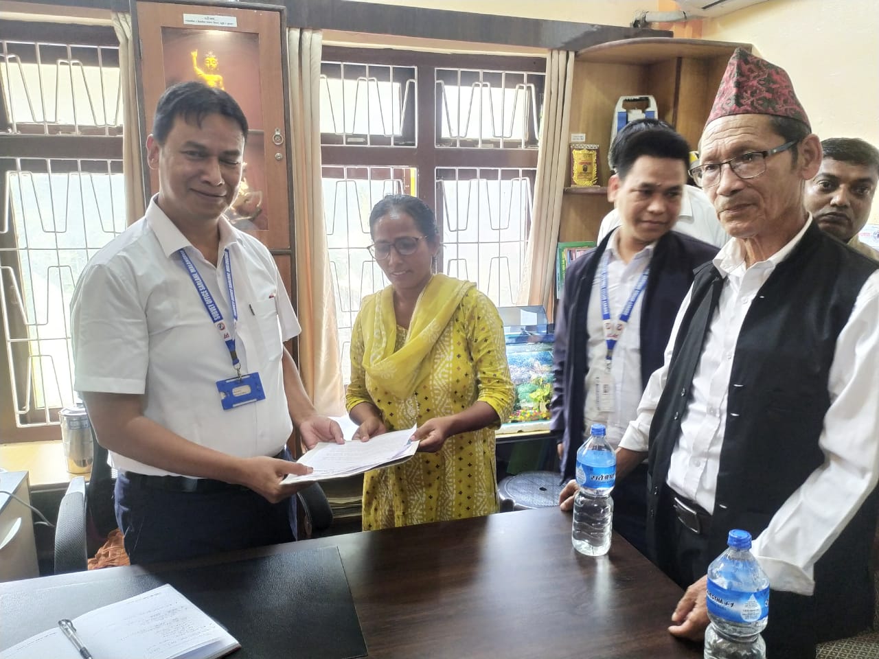 भूमि आयोग खारेजको विरुद्धमा भूमिहीन सुकुम्वासीको धर्ना
