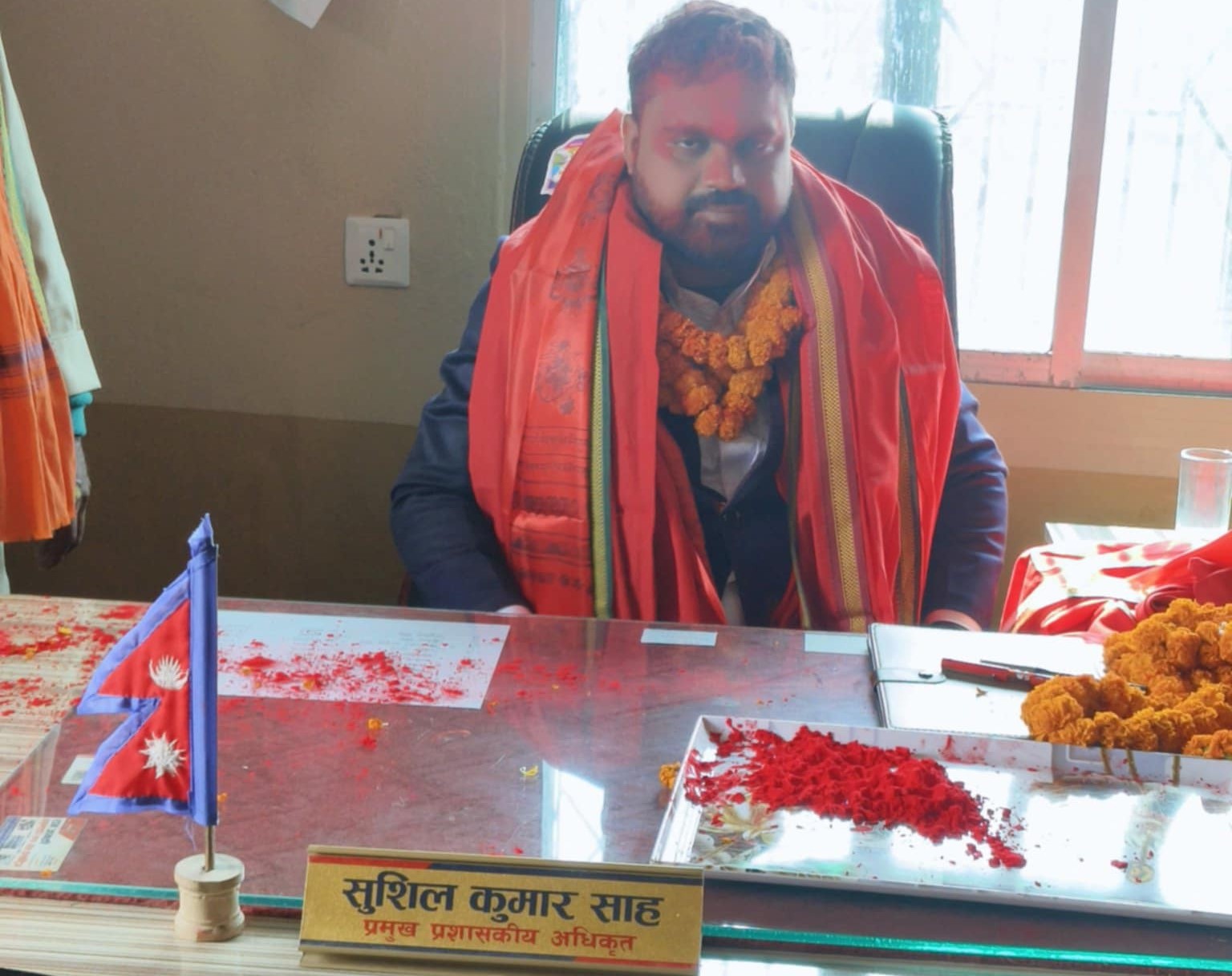 बलरामा शाखा अधिकृत साहलाई पुनः प्रमुख प्रशासकीय अधिकृतको जिम्मेवारी