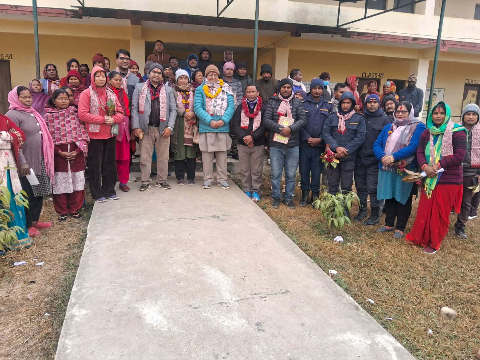 दलित सशक्तीकरण परियोजनाको अनुगमन, ४१ दलित महिलालाई जीविकोपार्जन सहयोग
