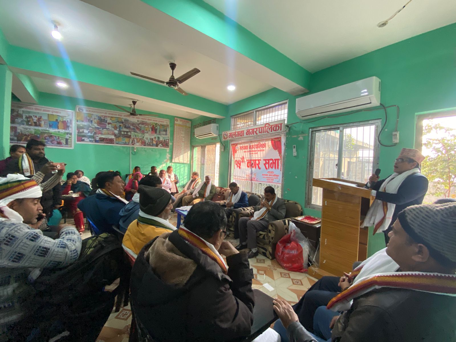 मलंगवा नगरपालिकाले गर्यो नगरसभाको हिउँदे अधिवेशन