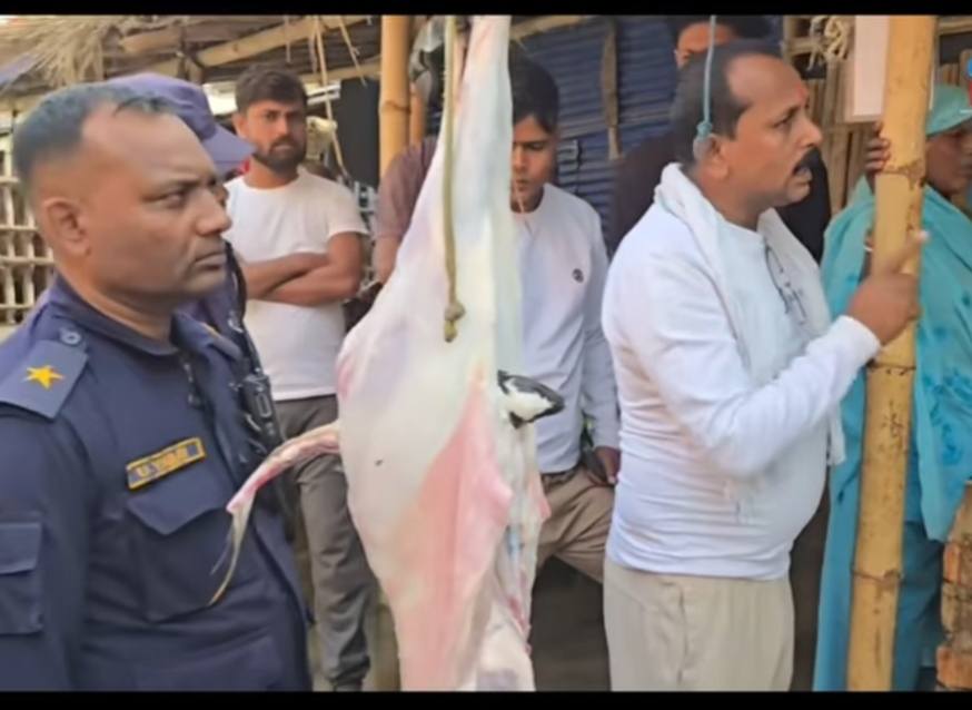 मासु पसल अनुगमन : तौलमा गडबडी भेटियो