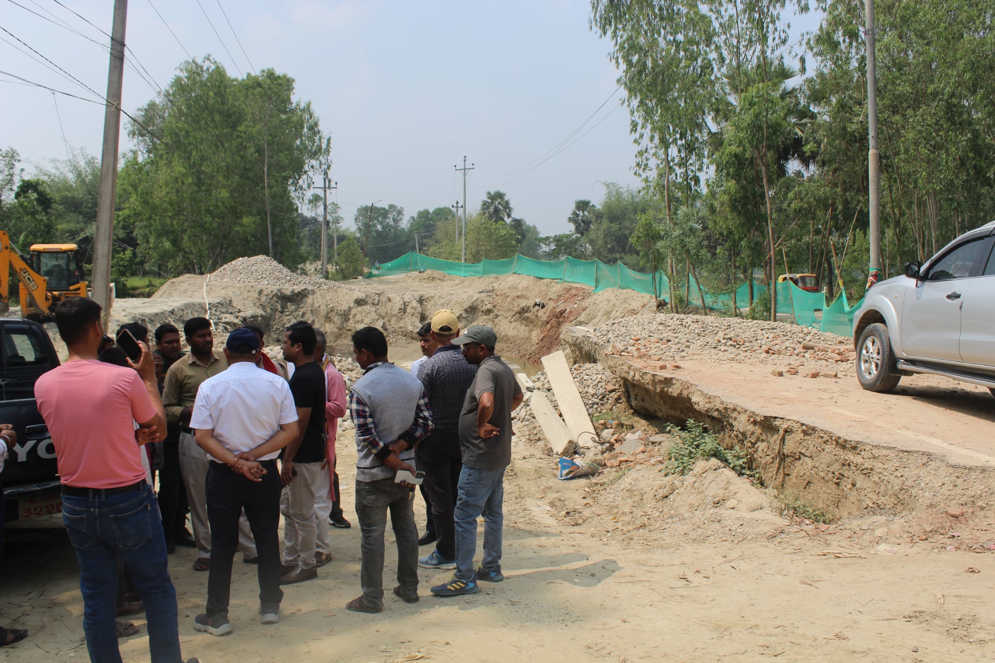 अवरुद्ध कलभर्ट निर्माणको काम अघि बढाउने सहमति