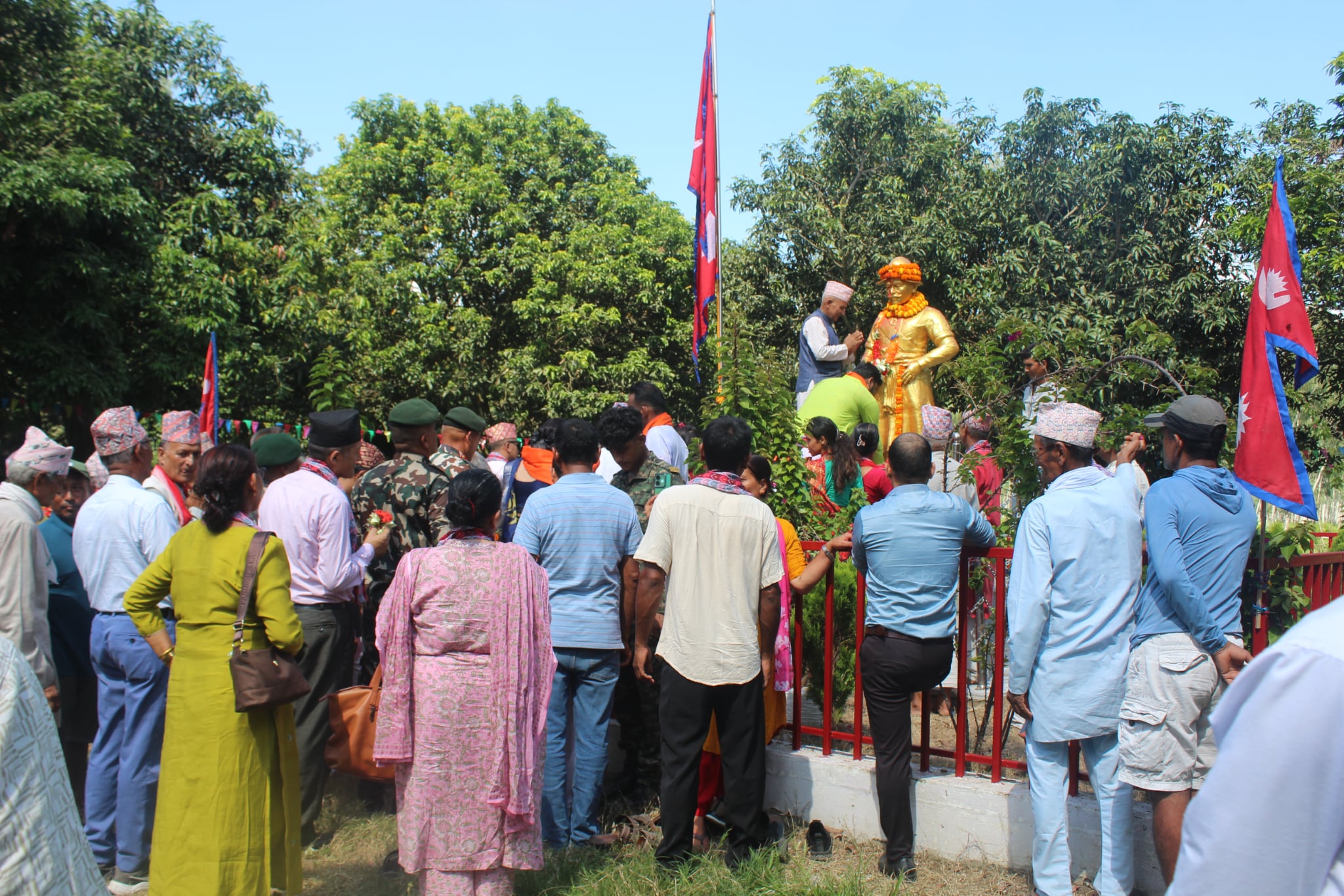 सर्लाहीमा पनि मनाइयो भीमसेन थापाको जन्मजयन्ति